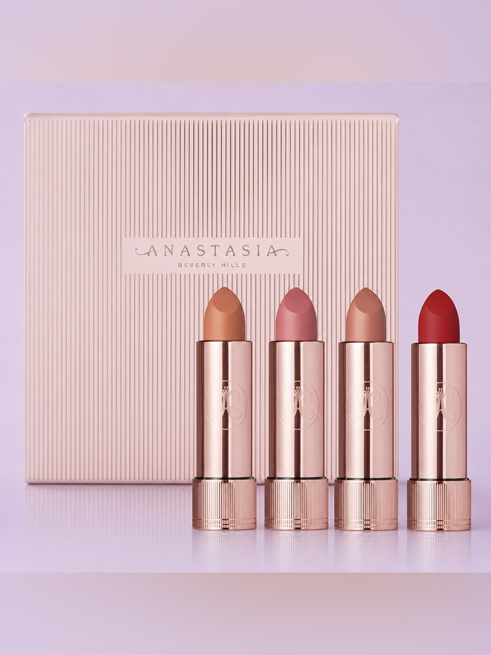 Anastasia Beverly Hills Nude & Rose Matte Lipstick Set